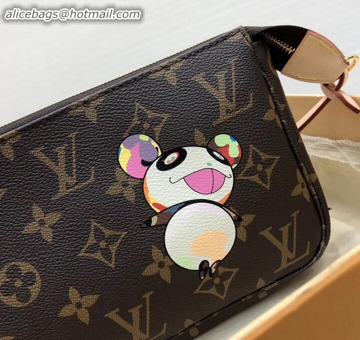 Good Quality Louis Vuitton Print Monogram Canvas Pochette Accessoires Bag 083001 2019