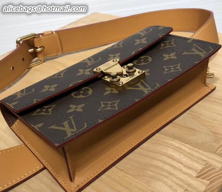 Fashion Louis Vuitton Monogram Canvas S Lock Belt Pouch PM/MM/GM Bag M44667/M68549/M68550 2019