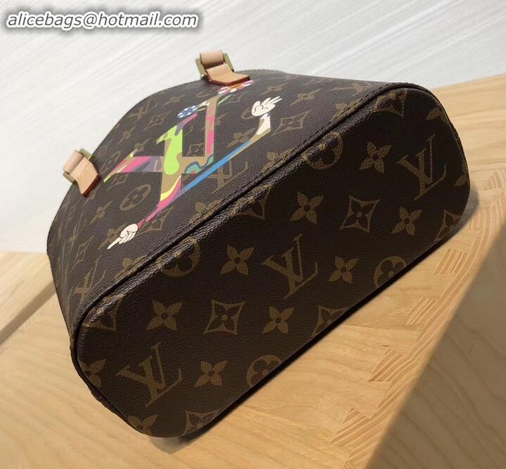 Discount Louis Vuitton Logo Print Monogram Canvas Shoppint Tote Bag M68555 2019