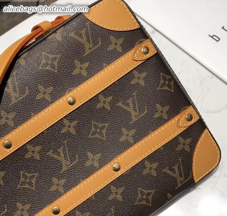 Luxury Louis Vuitton Monogram Canvas Soft Trunk Messenger PM Bag M68494 2019