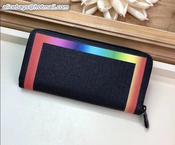 Cheap Price Louis Vuitton Rainbow Zippy Vertical Wallet M30569 2019