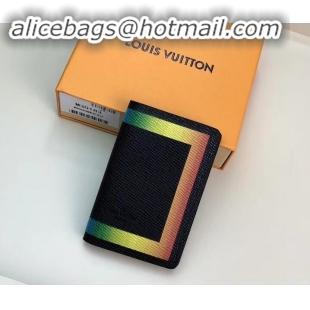 Original Cheap Louis Vuitton Rainbow Pocket Organizer Wallet M30348 2019