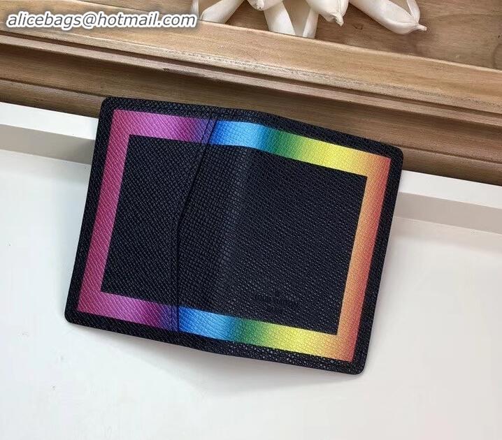 Original Cheap Louis Vuitton Rainbow Pocket Organizer Wallet M30348 2019