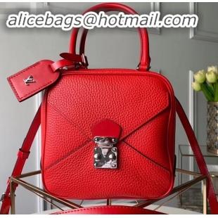 Stylish Louis Vuitton Cube-shaped Néo Square Bag M55475 Rouge 2019