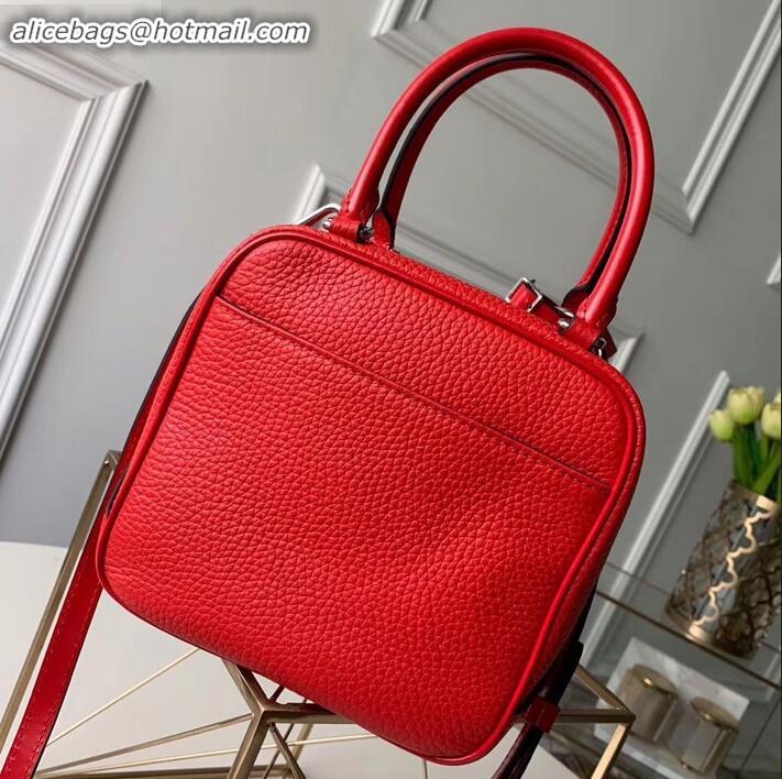 Stylish Louis Vuitton Cube-shaped Néo Square Bag M55475 Rouge 2019