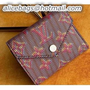 Hot Style Louis Vuitton Monogram LV Pop Zoe Wallet N60282 Pink 2019