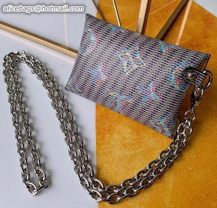 Most Popular Louis Vuitton Monogram LV Pop Kirigami Necklace Envelope Pouch Bag M68614 Pink 2019