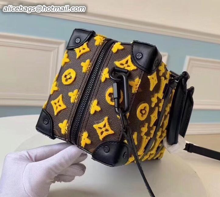 Best Price Louis Vuitton Monogram Canvas Rectangle Runway Bag M44483 Yellow Logo 2019