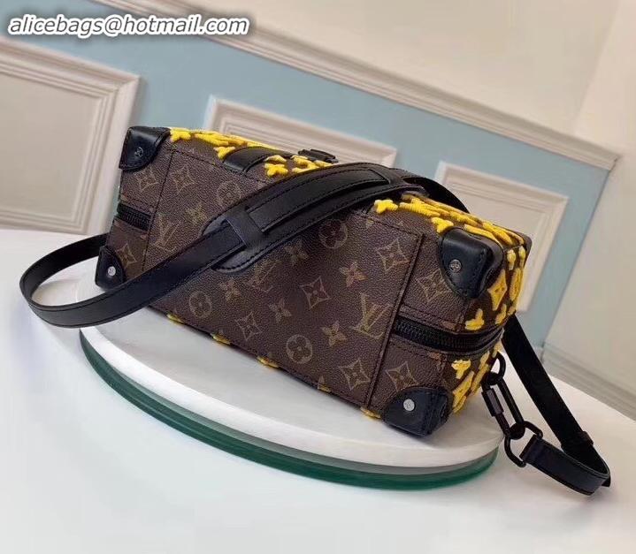 Best Price Louis Vuitton Monogram Canvas Rectangle Runway Bag M44483 Yellow Logo 2019