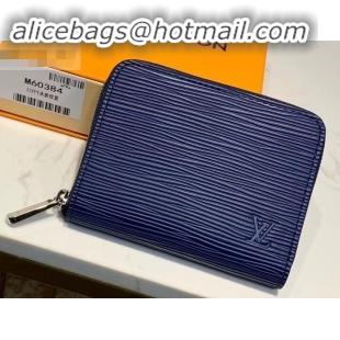 Best Product Louis Vuitton Epi Leather Zippy Coin Purse M60384 Indigo