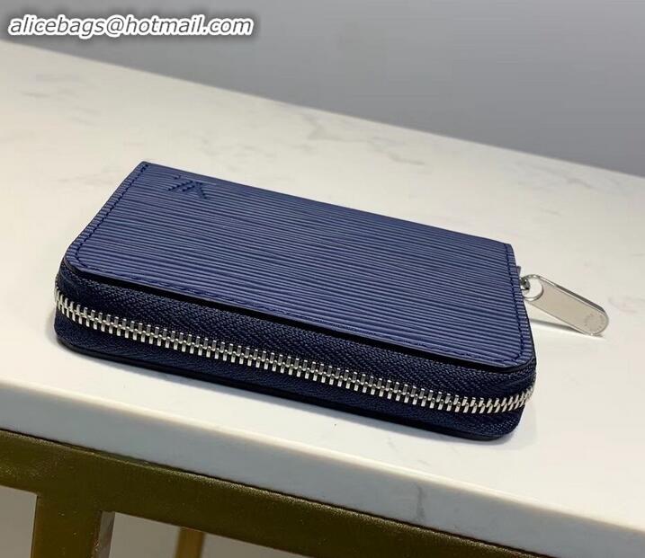 Best Product Louis Vuitton Epi Leather Zippy Coin Purse M60384 Indigo