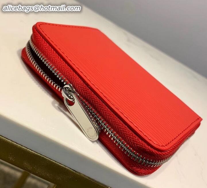 Popular Style Louis Vuitton Epi Leather Zippy Coin Purse M60720 Coquelicot