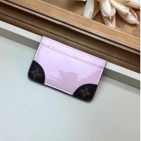 Good Looking Louis vuitton card holder M67639 Pink