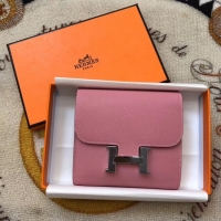 Crafted Hermes Constance Wallets espom leather H2297 pink