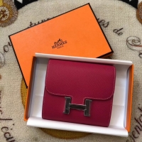 Trendy Design Hermes Constance Wallets espom leather H2297 red