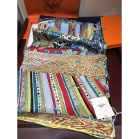 Crafted Hermes Scarf in silk twill with hand rolled edges H2569