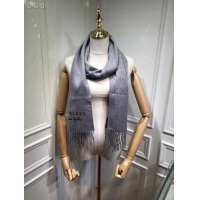 Good Taste Burberry lambswool & cashmere scarf 71156 grey