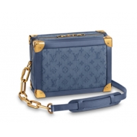 Good Looking Louis vuitton original SOFT TRUNK M44723 blue