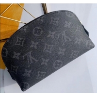 Charming Louis Vuitton Cosmetic Pouch PM Bag Monogram Eclipse Canvas N60024