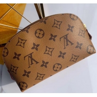 Best Product Louis Vuitton Cosmetic Pouch PM Bag Monogram Reverse Canvas N60024