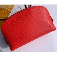 Best Quality Louis Vuitton Cosmetic Pouch PM Bag Epi Leather Coquelicot M41114