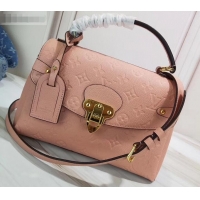 Sumptuous Louis Vuitton Monogram Empreinte Georges BB Bag M53942 Pink 2019