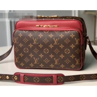 Original Cheap Louis Vuitton Monogram Canvas Patchwork Nil Slim Bag M51478 Red 2019