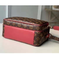 Original Cheap Louis Vuitton Monogram Canvas Patchwork Nil Slim Bag M51478 Red 2019