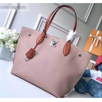 1:1 aaaaa Louis Vuitton Soft Calfskin Lockme Go Tote Bag M52408 Vison 2019