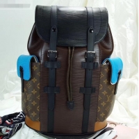 Pretty Style Louis Vuitton Epi Patchwork Christopher PM Backpack Bag M51458 Monogram Canvas