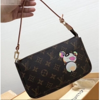 Good Quality Louis Vuitton Print Monogram Canvas Pochette Accessoires Bag 083001 2019