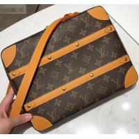 Luxury Louis Vuitton Monogram Canvas Soft Trunk Messenger PM Bag M68494 2019