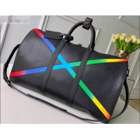 Discount Louis Vuitton Rainbow Keepall Bandoulière 50 Bag M30345 2019