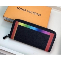 Cheap Price Louis Vuitton Rainbow Zippy Vertical Wallet M30569 2019