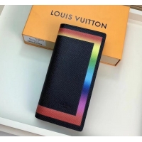 Classic Hot Louis Vuitton Rainbow Brazza Wallet M30349 2019