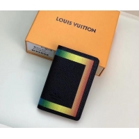 Original Cheap Louis Vuitton Rainbow Pocket Organizer Wallet M30348 2019