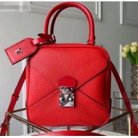 Stylish Louis Vuitton Cube-shaped Néo Square Bag M55475 Rouge 2019