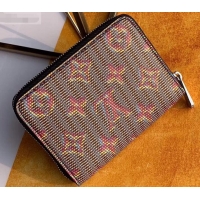 Expensive Louis Vuitton Monogram LV Pop Zippy Coin Purse M68663 Pink 2019