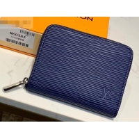 Best Product Louis Vuitton Epi Leather Zippy Coin Purse M60384 Indigo