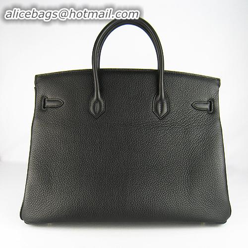 Hermes Birkin 40CM Togo Bag Black 6099 Gold