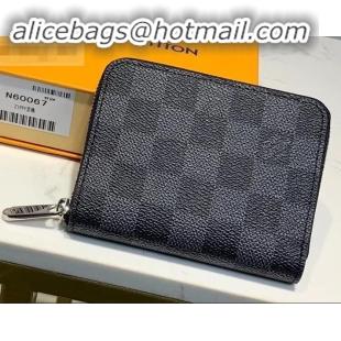 Low Price Louis Vuitton Zippy Coin Purse Damier Graphite Canvas N60229