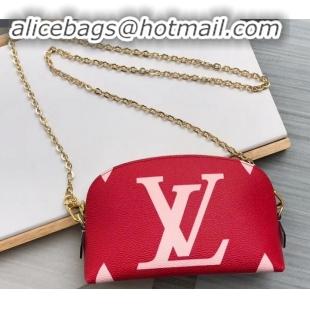 Good Quality Louis Vuitton Pochette Cosmetique Cosme XL Bag with Chain M67694 Rouge