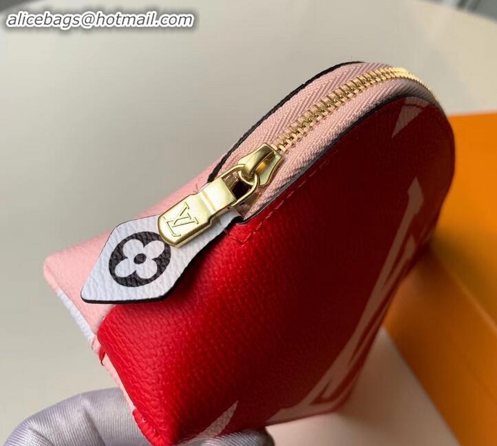 Charming Louis Vuitton Pochette Cosmetique Cosme XL Bag M67694 Rouge