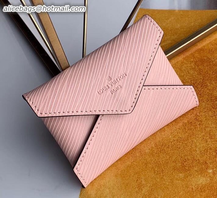 Top Grade Louis Vuitton Epi Leather Pochette Kirigami Pouch Bag M64186 Black/Silver/Pink 2019