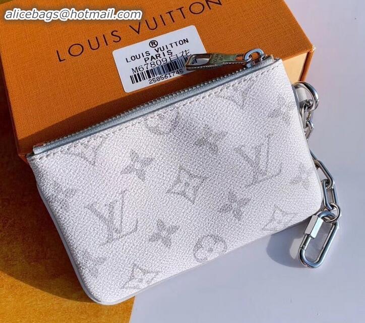 Comfortable Louis Vuitton Monogram Canvas Pochette Chaine Zipped Pouch PM Bag M67809 2019