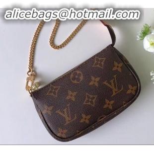 Trendy Design Louis Vuitton Monogram Canvas Mini Pochette Accessoires Bag M58009