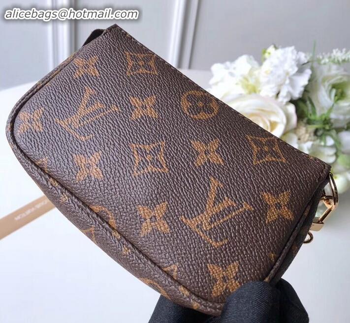 Trendy Design Louis Vuitton Monogram Canvas Mini Pochette Accessoires Bag M58009