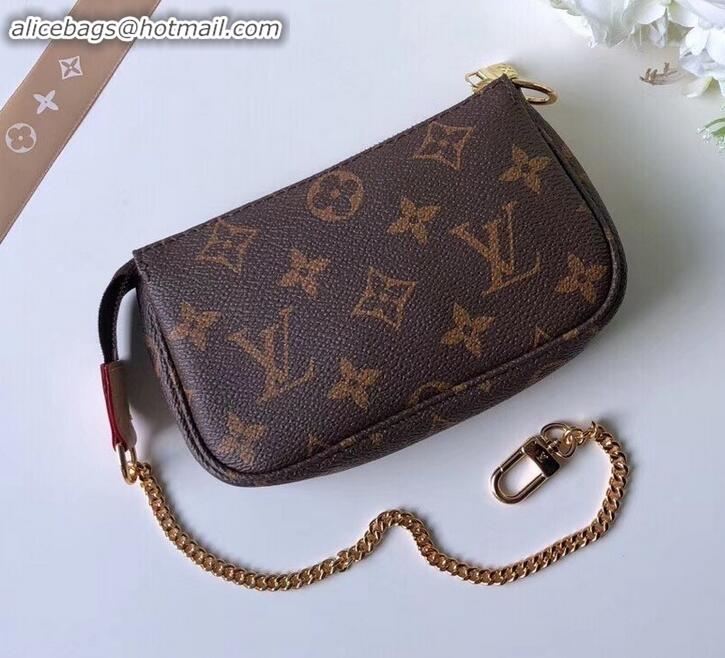 Trendy Design Louis Vuitton Monogram Canvas Mini Pochette Accessoires Bag M58009