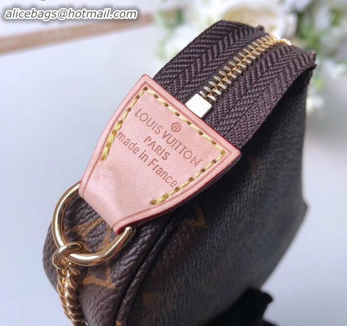 Trendy Design Louis Vuitton Monogram Canvas Mini Pochette Accessoires Bag M58009