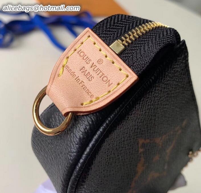 Unique Style Louis Vuitton Monogram Giant Canvas Micro Pochette Accessoires Bag M67579 Animal Print 2019